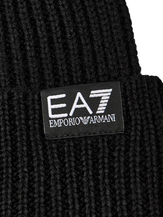 Beanie Beanie Knitted in Black color