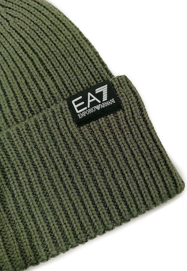 Beanie Feminin Căciulă Tricotat în culoarea Verde