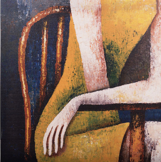 HomeMarkt Gobi Painting on Canvas 68x98cm