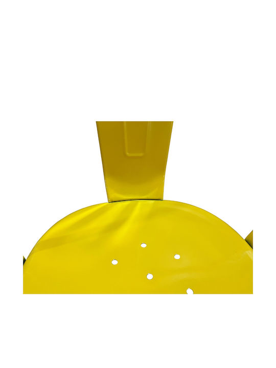 Outdoor-Stuhl Metallisch Yellow 44x49x84εκ.