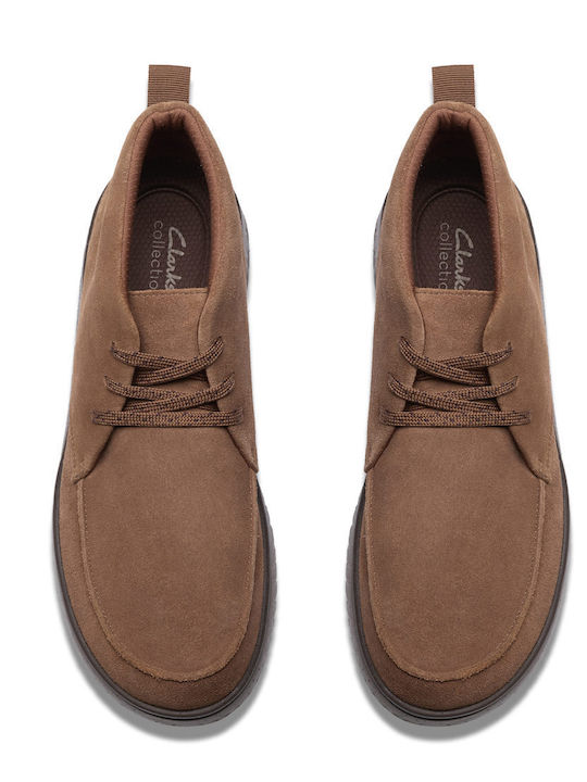 Relaxlite Moc Suede Brown Men's Boots
