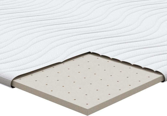 vidaXL Mattress Topper Single Latex 80x200x3.5cm