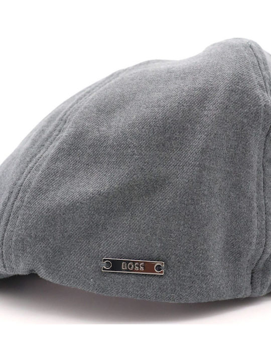 Boss Men's Flat Cap Gray
