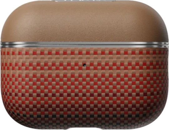 Θήκη Pitaka Aramid Fiber Magnetic 1500d Plain Apple Airpods Pro 2 Sunset Grained Apm2402