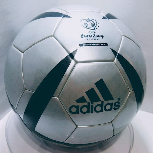 adidas Roteiro Euro 2004 Official Match Silver Soccer Ball
