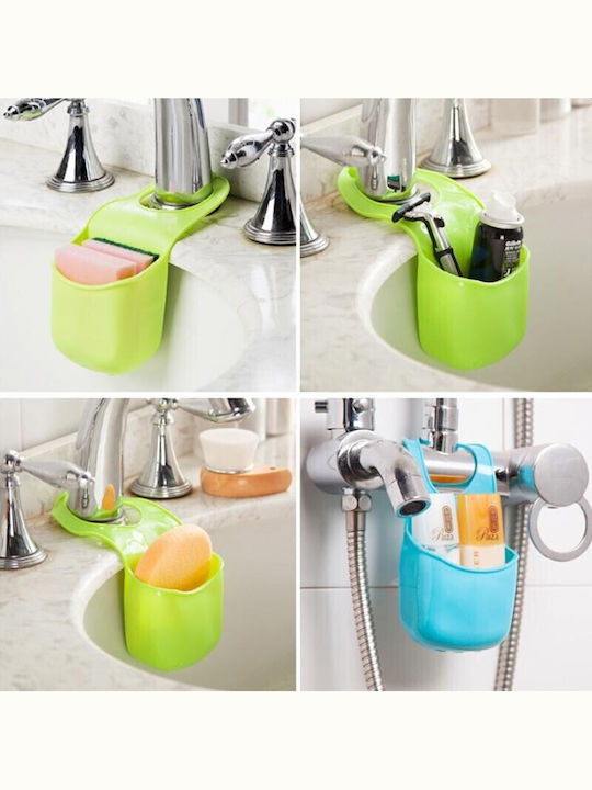 Dish Sponge Holder Drainage Holes Fastening Ring Silicone