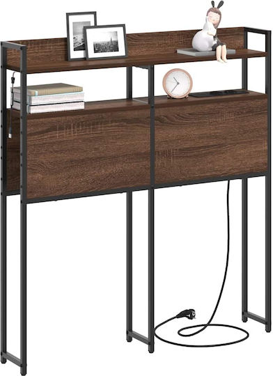 vidaXL Wooden Bed Headboard Brown Oak 100x98cm
