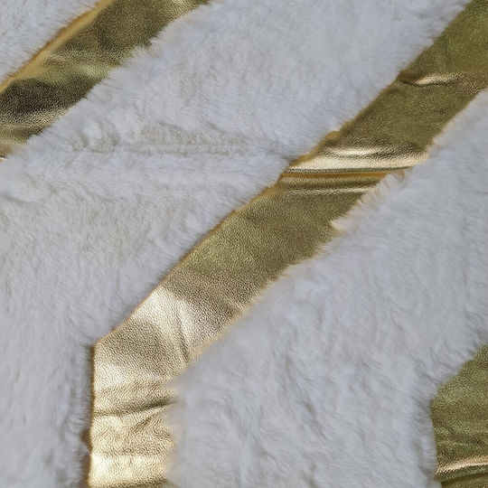 Din blană White-Gold