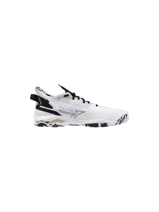 Mirage 5 Herren Sportschuhe Volleyball White / Black / Gold
