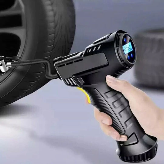 Autoreifenpumpe Wiederaufladbar mit Batterie 12V