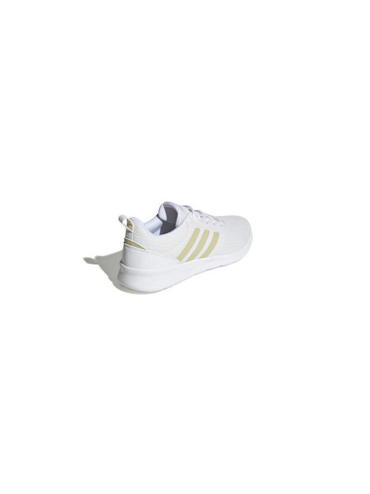 QT Racer 2.0 Damen Sportschuhe Laufen Cloud White / Sandy Beige Met / Sandy Beige