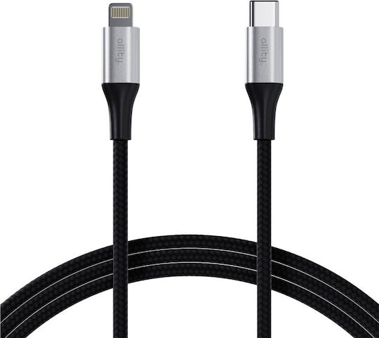 Allity Regular la Cablu Lightning 27W Negru 1m