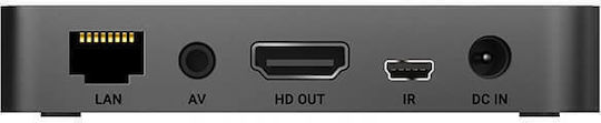 Redline TV-Box IP-70 Max 4K UHD mit WiFi 2GB RAM und 16GB Speicherplatz mit Betriebssystem Android 10.0