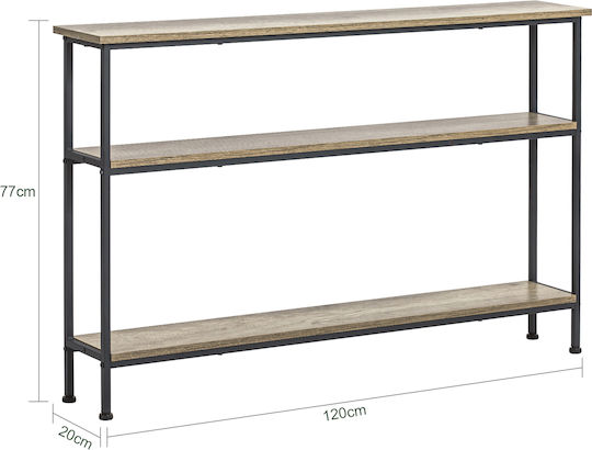 Konsole Wooden L120xB20xH77cm
