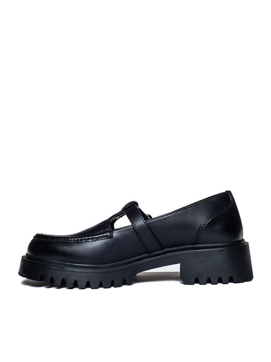Damen Mokassins in Schwarz Farbe