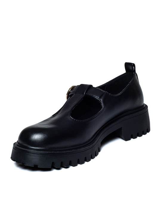 Damen Mokassins in Schwarz Farbe
