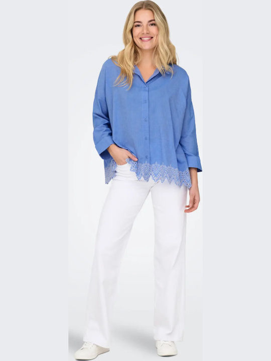 Long Sleeve Women's Shirt Blue