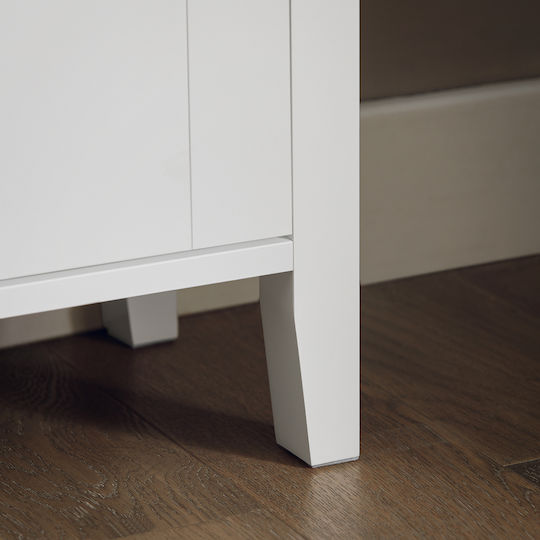 Holz Schuhschrank 80x25x108cm