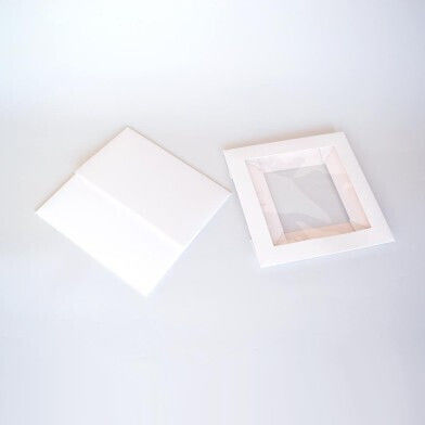 Paper Pastry Shop Box Window On Lid