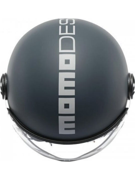 MomoDesign FGTR Classic E2206 Candy Matt Ottanio Grey/White Motorcycle Helmet Jet ECE 22.06