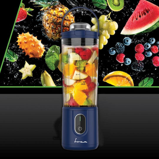Fram Μπλέντερ με Πλαστική Κανάτα 400 ml Μπλε FBP-P74BL