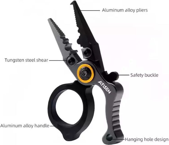Atisen Mini Split Ring Εργαλείο Ψαρέματος