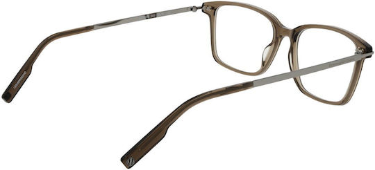Zegna Männlich Kunststoff Brillenrahmen Beige EZ5246 051