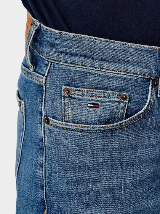 Ryan Men's Jeans Pants with Regular Tapered Fit Blue