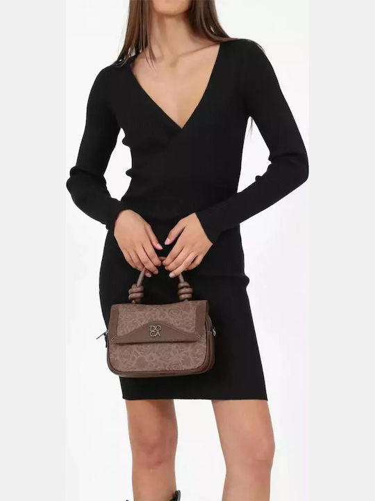 Women's Bag Handbag Burgundy