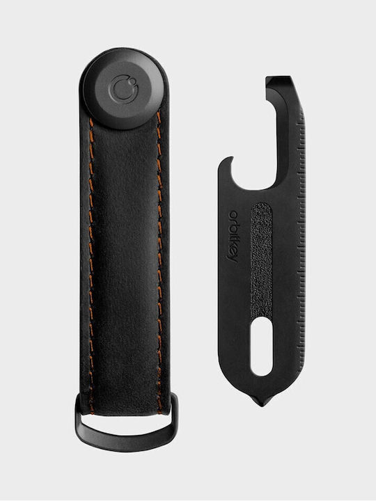 ​orbitkey Gift Set Crazy Horse Key Organiser + Multitool V2 Black Gadgets