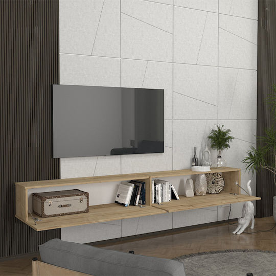 Espanse Стенен Sapphire Oak 241.8x31.7x30см