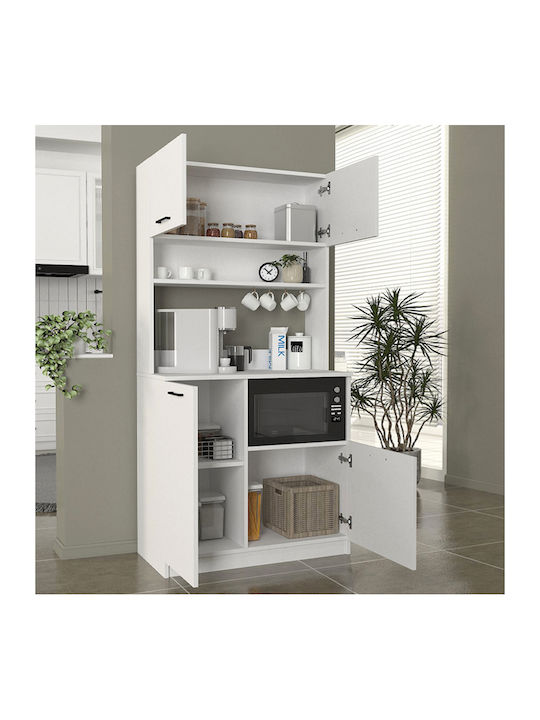 Tuco 2 Bodenstehender Schrank White 90x40x180cm