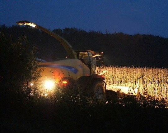 Platz Wasserdicht Scheinwerfer Auto LED 12 / 24V 48W 13.5cm 4Stück