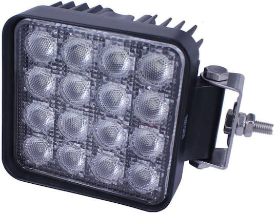 Platz Wasserdicht Scheinwerfer Auto LED 12 / 24V 48W 13.5cm 4Stück