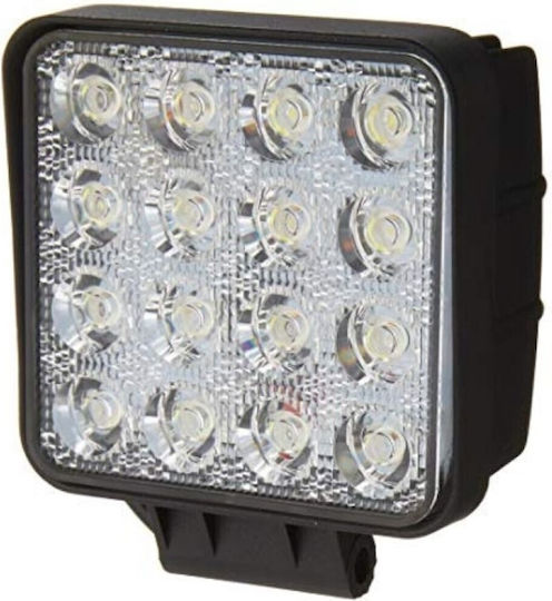 Platz Wasserdicht Scheinwerfer Auto LED 12 / 24V 48W 13.5cm 10Stück