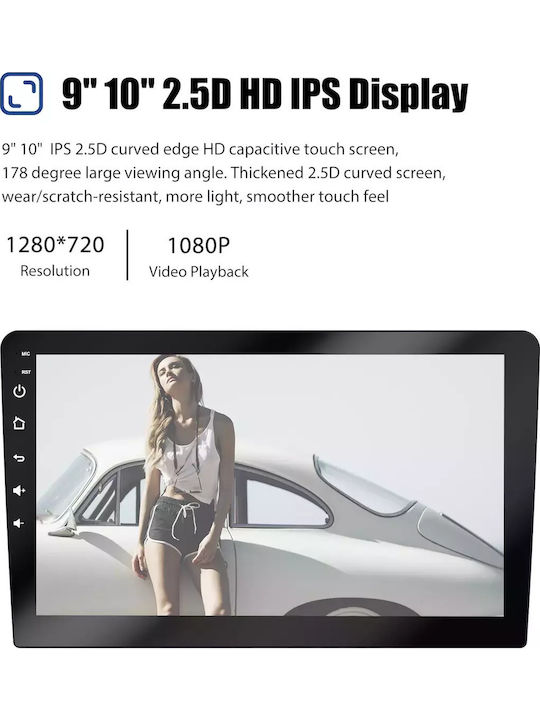 Auto-Audiosystem für Toyota Avensis 2003-2008 (Bluetooth/USB/WiFi/GPS/Apple-Carplay/Android-Auto) mit Touchscreen 9"