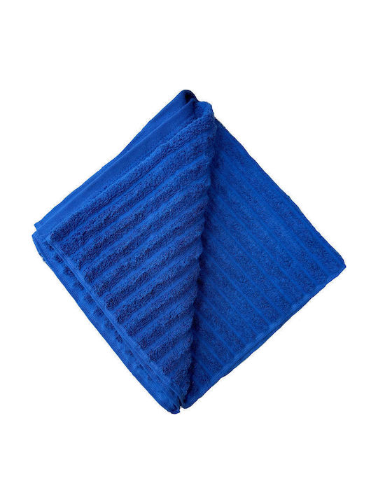 Badehandtuch 70x140εκ. Dark Blue Gewicht 560gr/m²