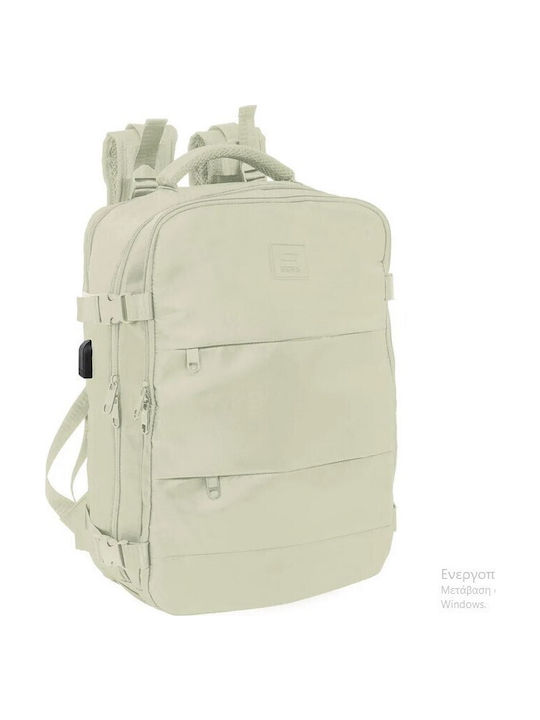 Safta Backpack Λευκό Safta Backpack Λευκό