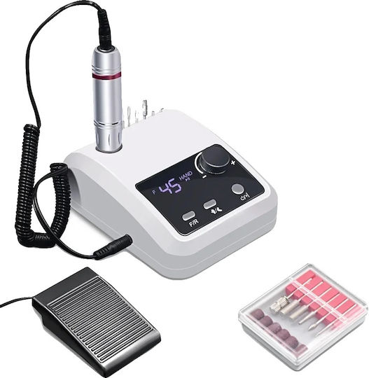 Elektrischer Nagelbohrer Maschine 45000 Umdrehungen/Minute Professionelle Nagelpflege Nagelbohrer 204-wh Eu
