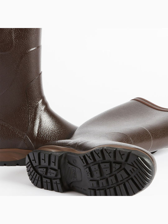 Aigle Terra Pro Vario Hunting Wellingtons in Brown color