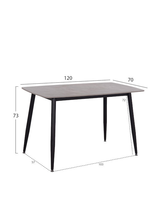 Esszimmer Raven 5Stück 70x120cm