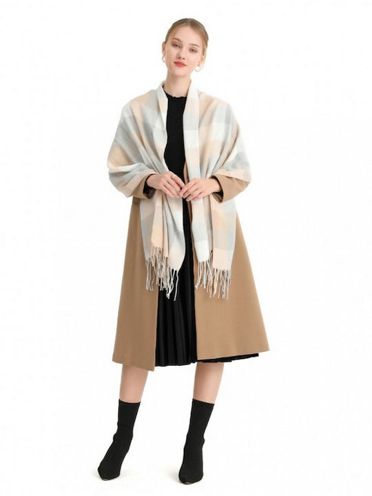 Women's Wool Scarf Beige