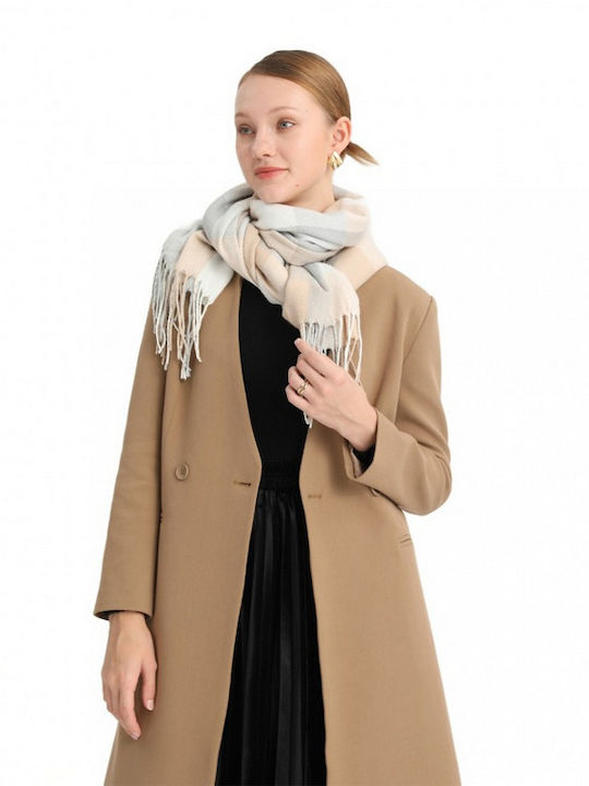 Women's Wool Scarf Beige