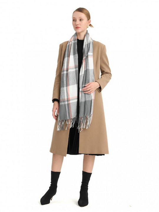 Women's Wool Scarf Gray