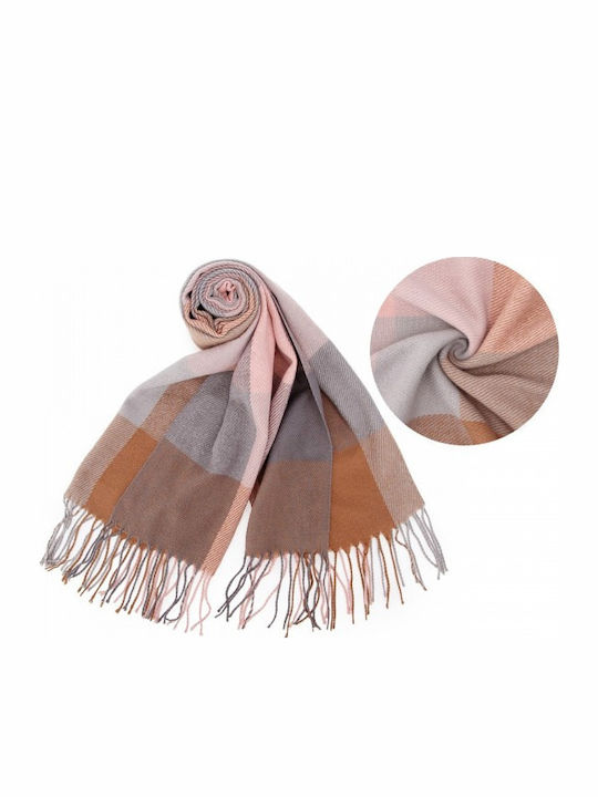 Women's Wool Scarf Pink
