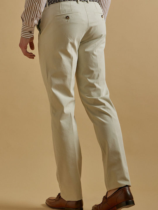 Men's Trousers Chinos Ecru