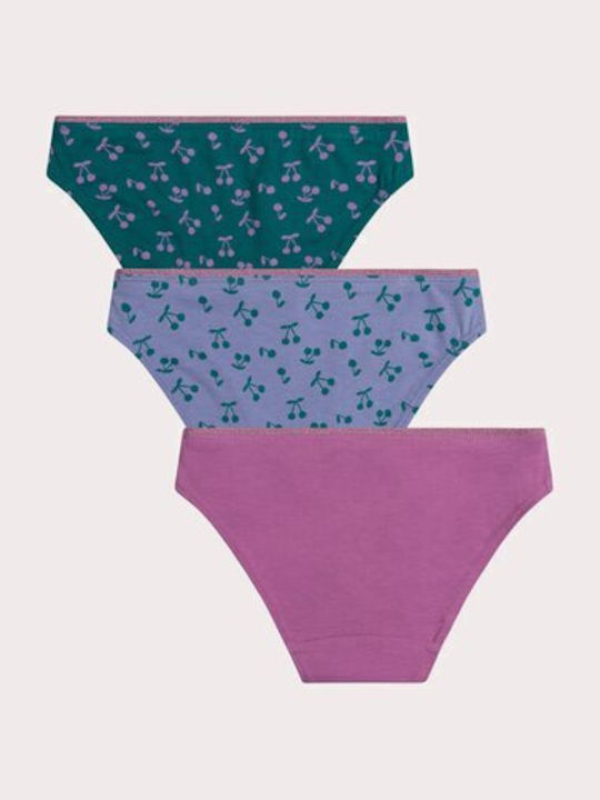 Dpam Dark Cherries Kinder-Set mit Slips Mehrfarbig