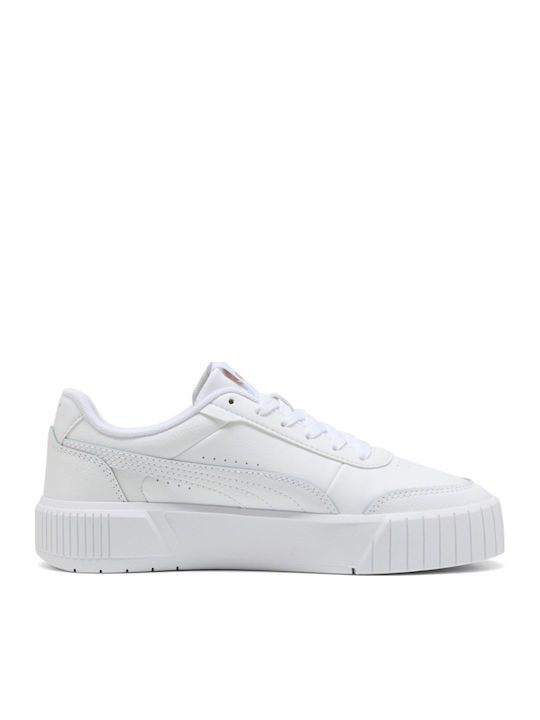 PUMA Carina Sneakers Λευκά PUMA Carina Sneakers Λευκά