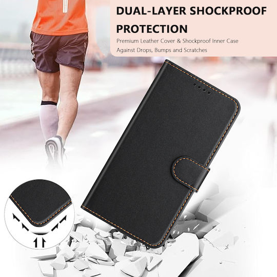 Elegant Series Wallet Case Samsung Galaxy Xcover 7 Pro Black