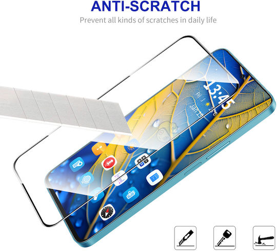 Enkay Easy Installation Full Glue Tempered Glass Honor 400 5g Black